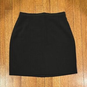 bebe Elegant Charcoal Gray Pencil Skirt